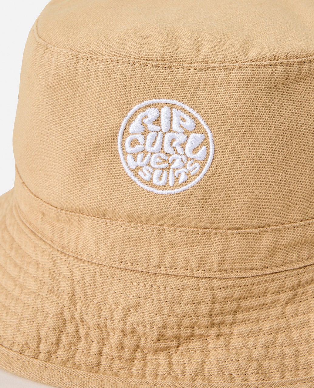 Rip Curl Wettie Icon Bucket Hat - Khaki