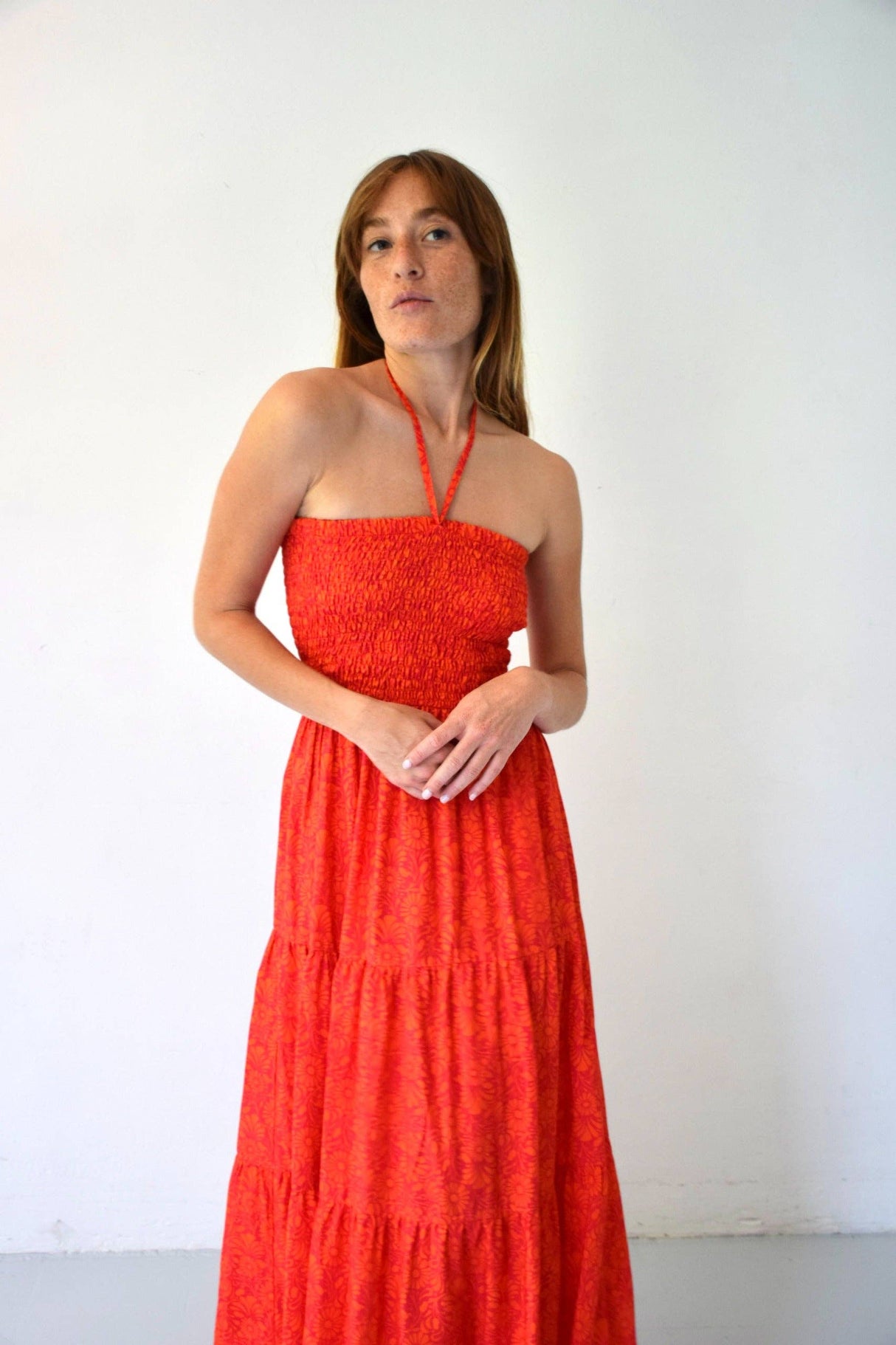 MindTraveler Casiopea Dress - Orange