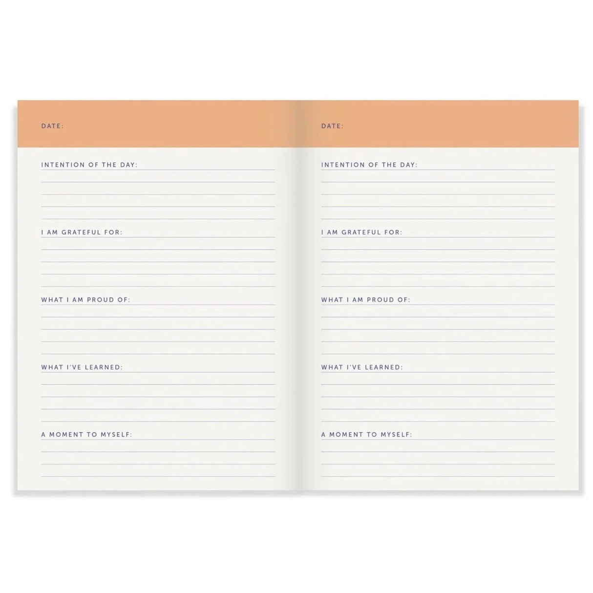 A-Journal Daily Journal - Orange