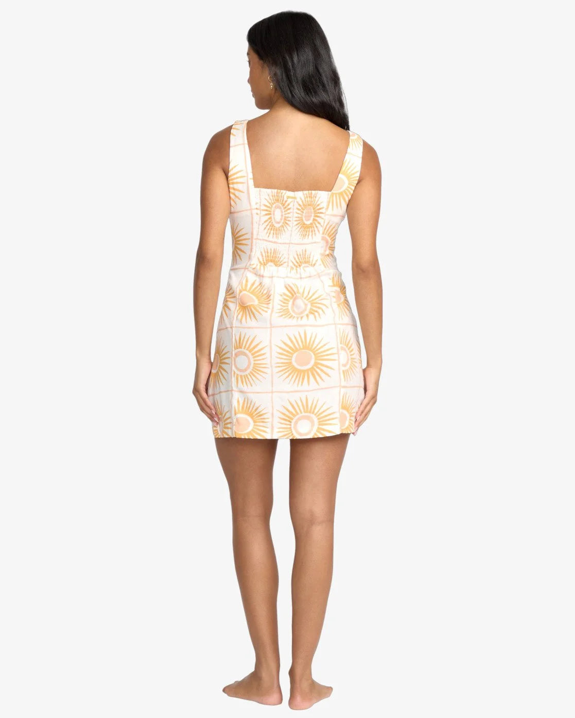 Billabong Sunlit Sky Mini Dress - Salt Crystal