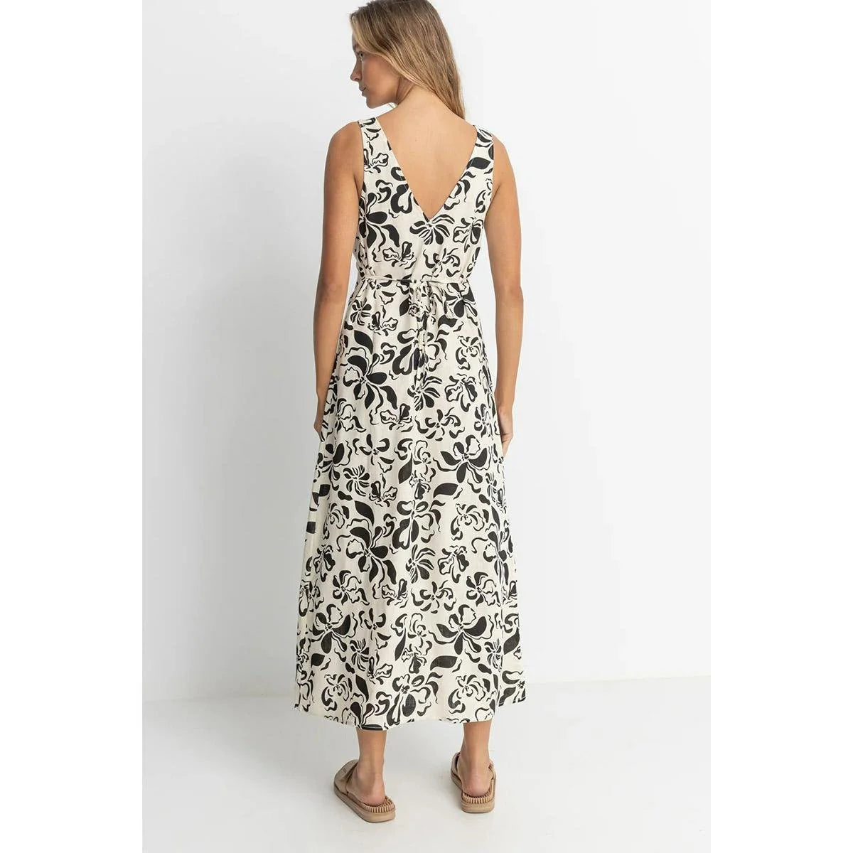 Rhythm Sundance Floral Maxi Dress - Natural