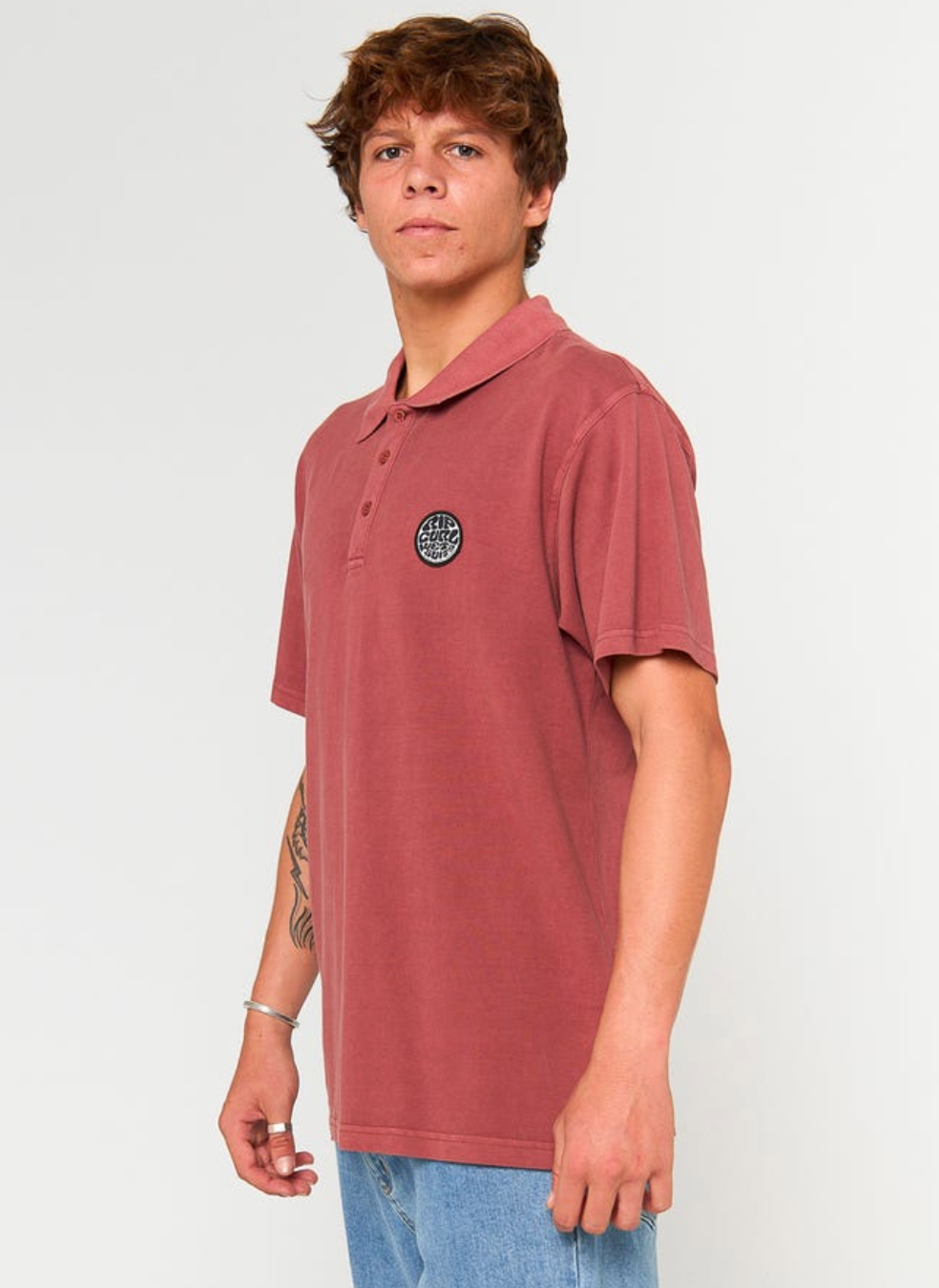 Rip Curl Wettie Polo - Apple Butter