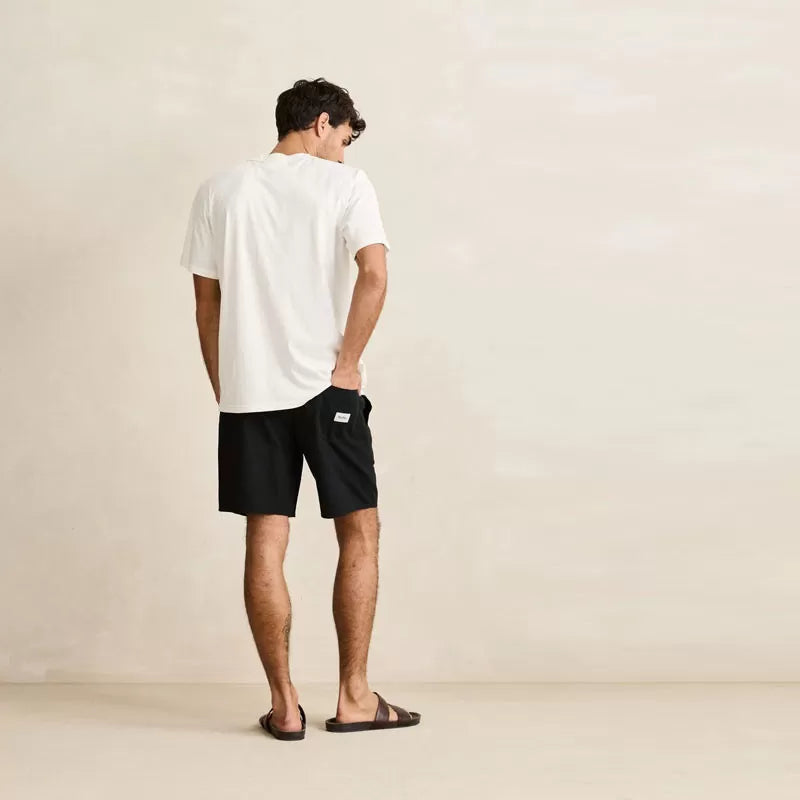 Rhythm Classic Linen Jam Short - Black