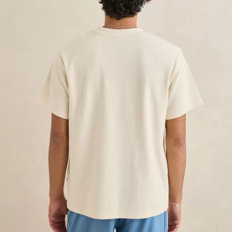 Rhythm Vintage Terry T-Shirt - Natural
