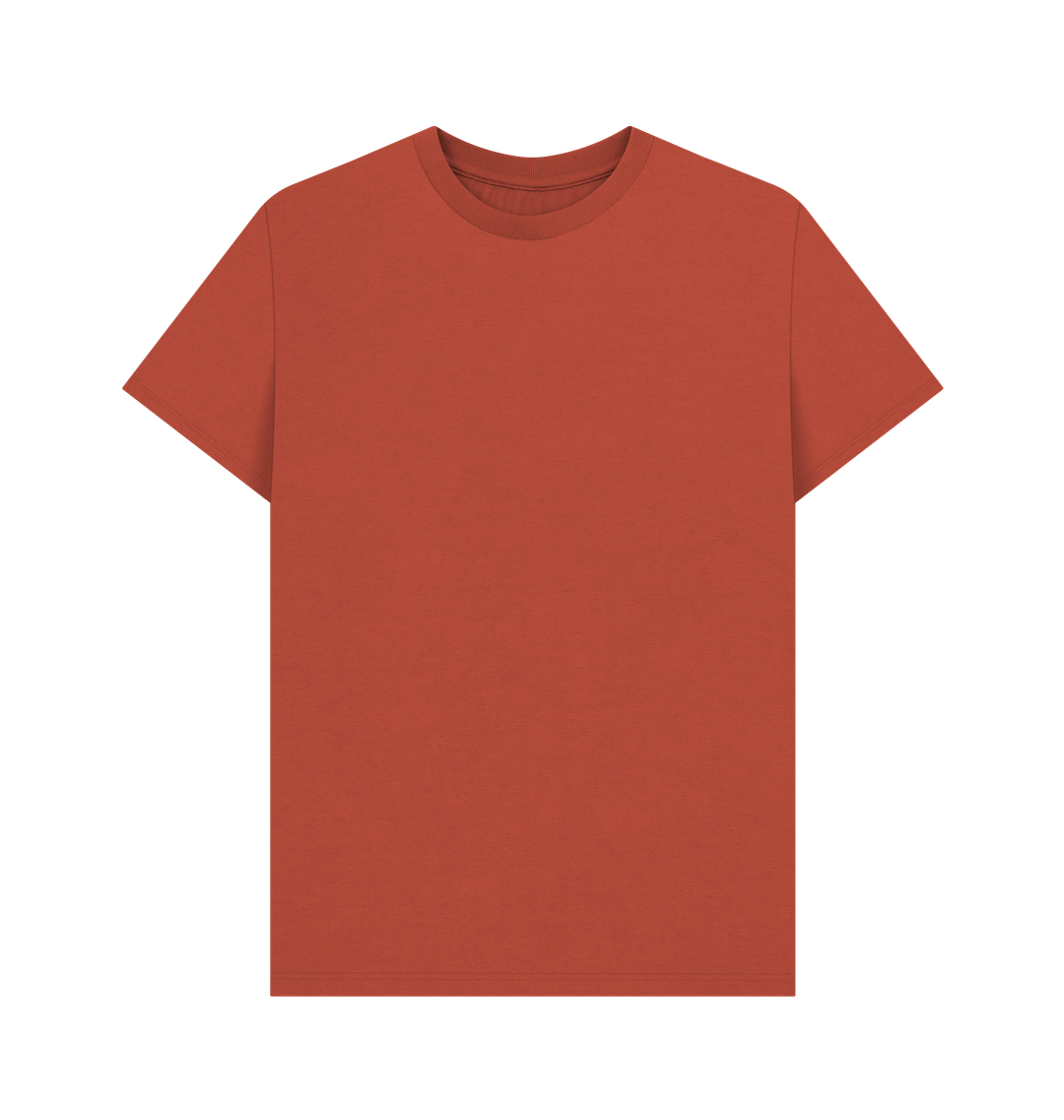 Rust Printed T-shirt Front