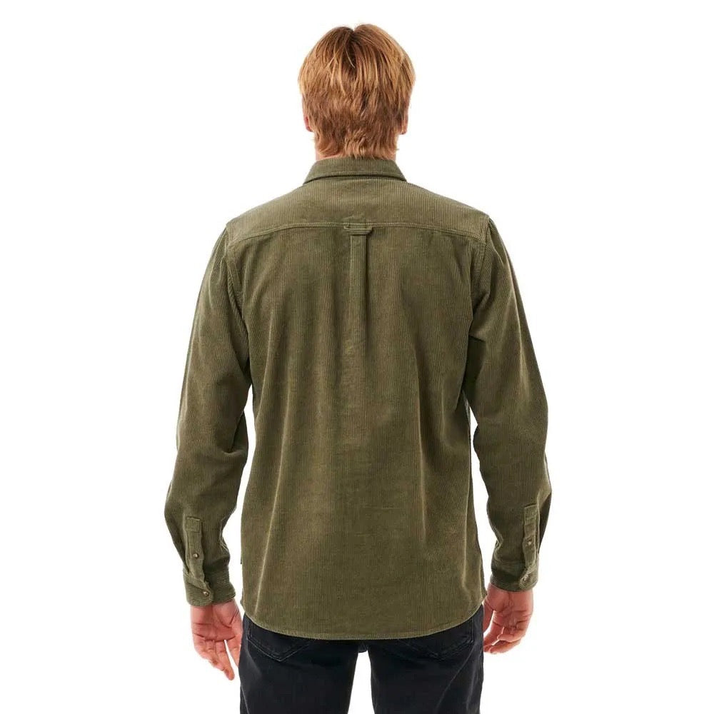 Rip Curl Classic Surf Cord Shirt - Olive