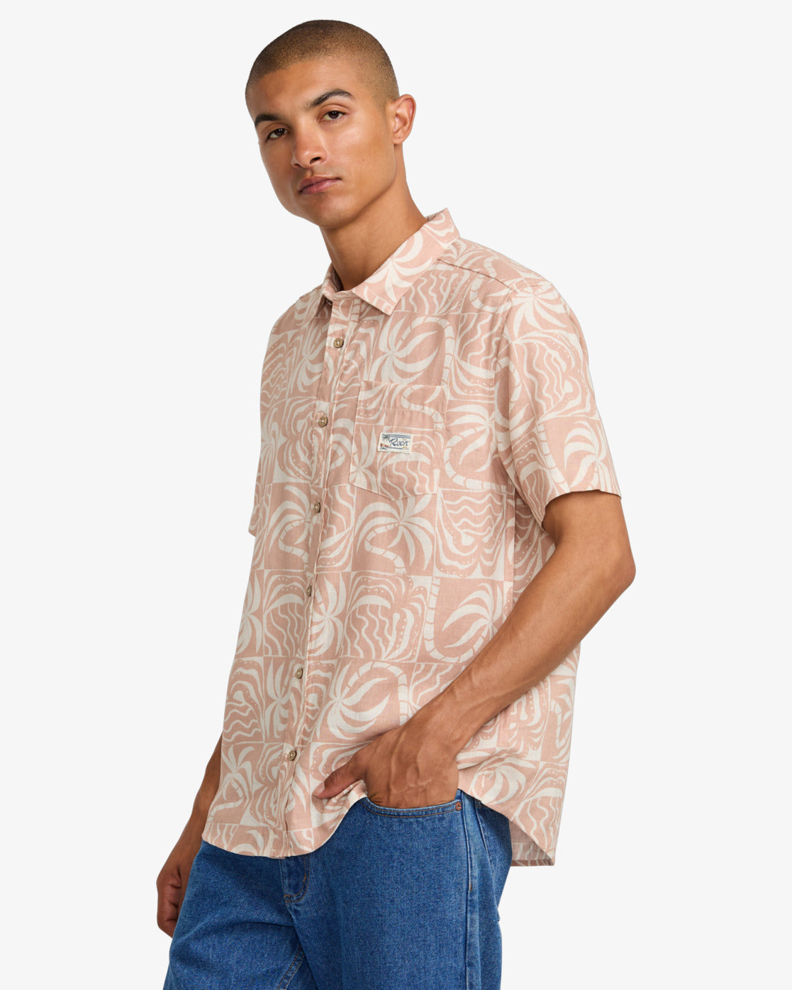 RVCA Exotica Pocket SS Shirt