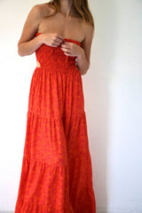 MindTraveler Casiopea Dress - Orange