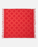 Rip Curl Jacquard Jumbo Towel - Red