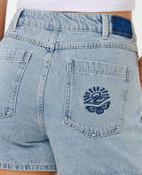 Rip Curl Tabby Denim Short - Vintage Blue