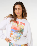 Rip Curl Hayley O Drop Crew - White