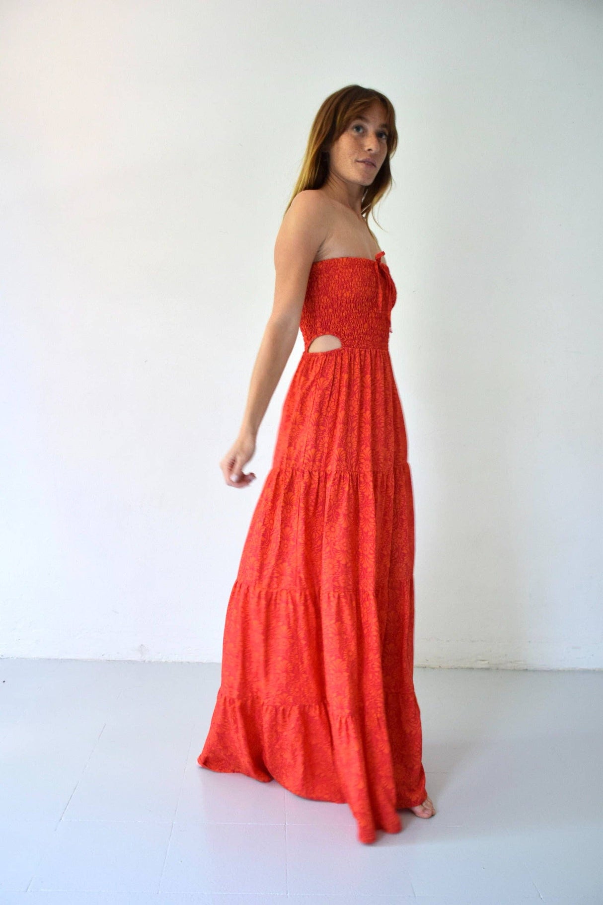 MindTraveler Casiopea Dress - Orange