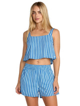 RVCA Mikey Boxer Short - Blue Relic