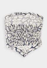 Rip Curl Las Dalias Scarf Bandeau Top - Navy