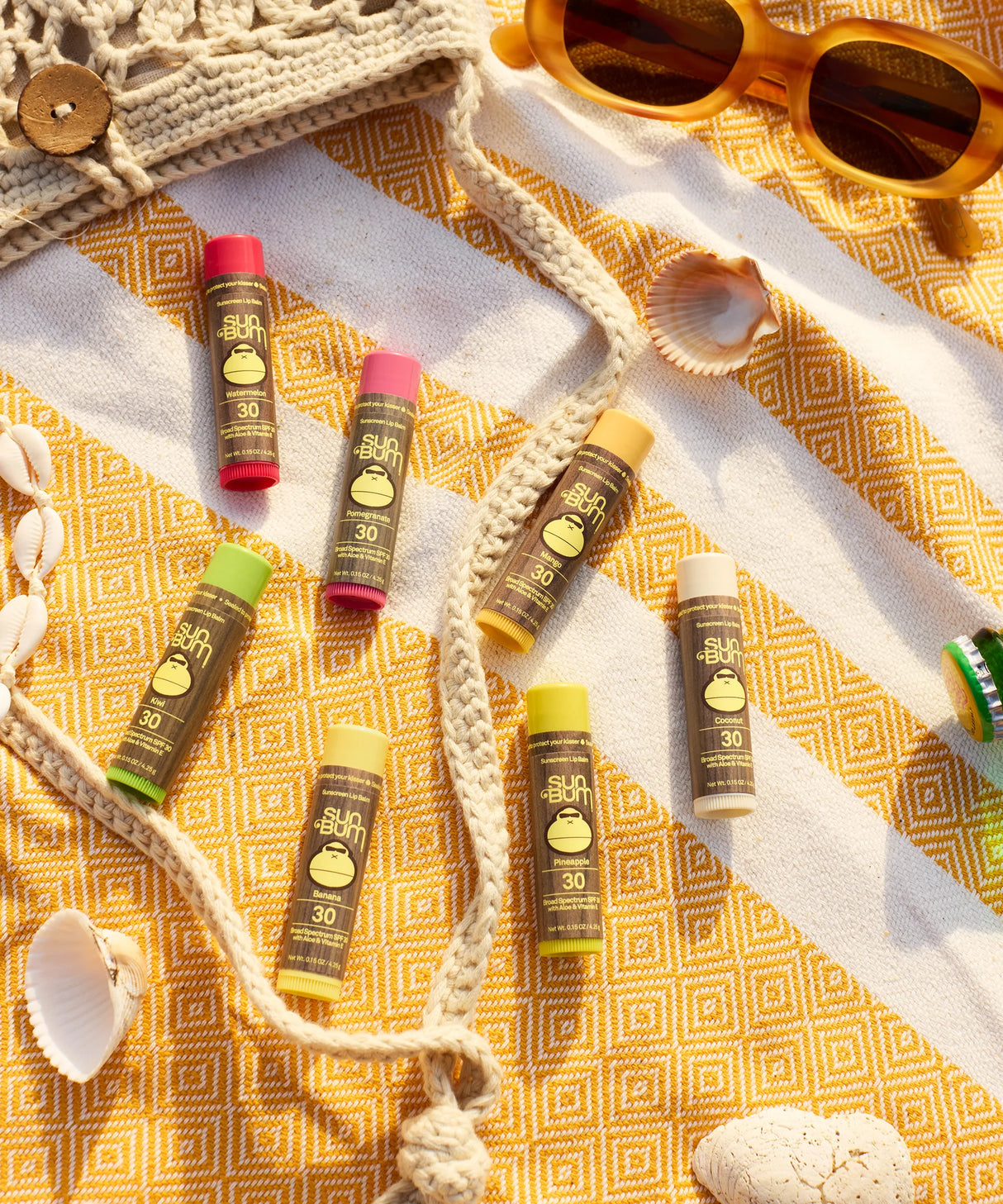 Sun Bum Original SPF 30 Sunscreen Lip Balm - Coconut