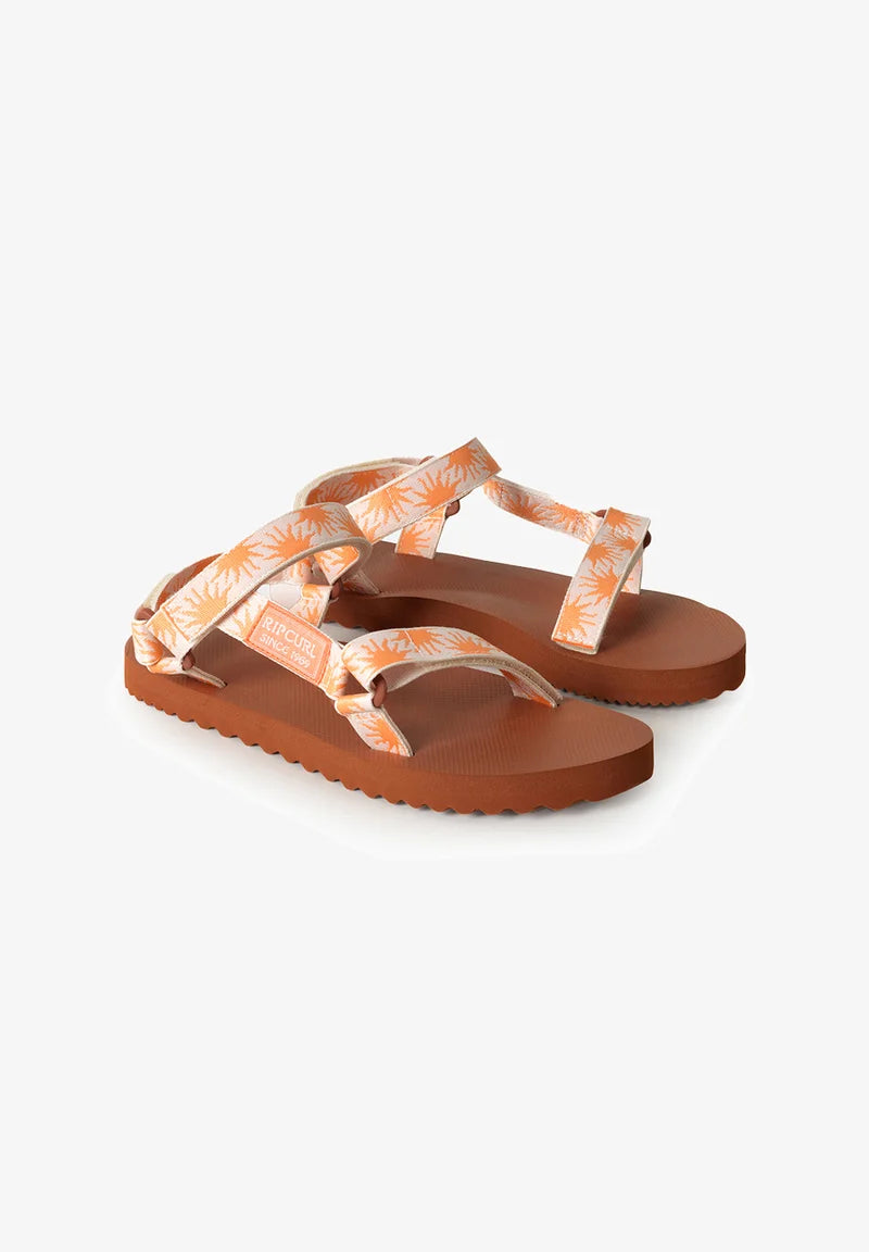 Rip Curl Searcher 2.0 Bloom Open Toe Sandals - Tangerine