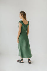 Bauy Midi Dress - Green