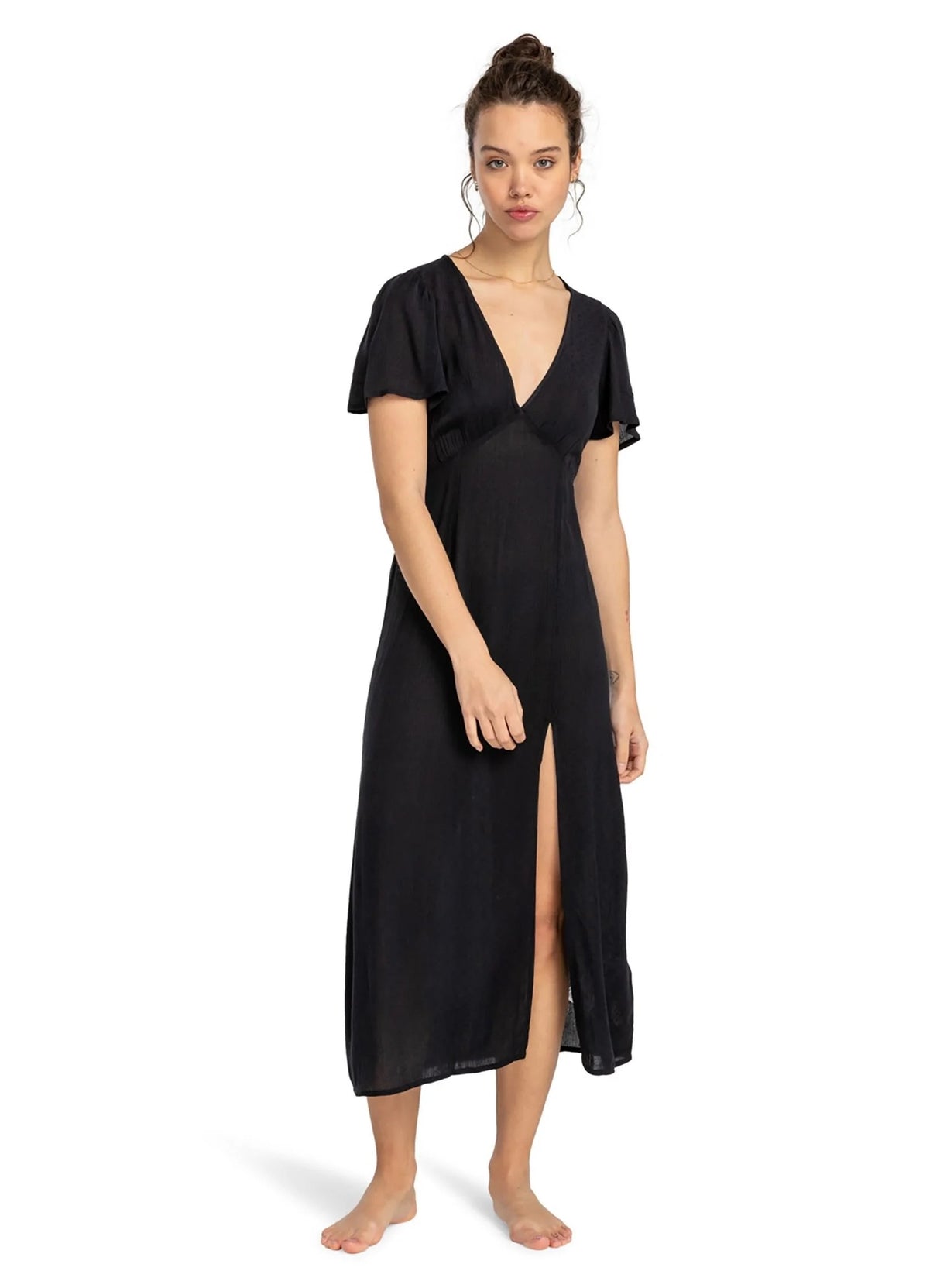 Billabong Jet Set Maxi Dress - Black