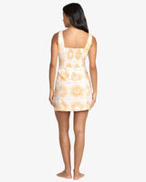 Billabong Sunlit Sky Mini Dress -  Salt Crystal