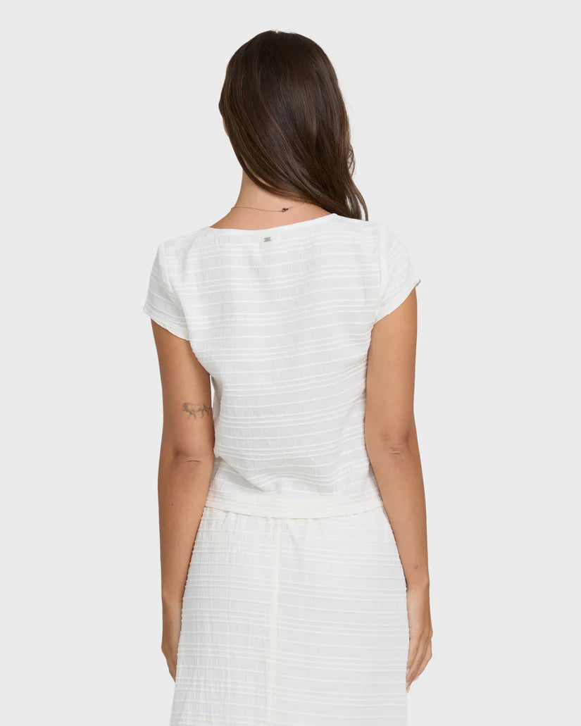 Billabong Your Call Woven Shirt - Salt Crystal