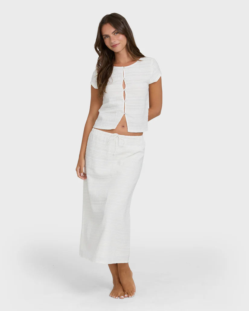 Billabong Your Call Woven Shirt - Salt Crystal