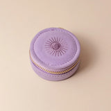 Cai & Jo Mini Travel Jewellery Case - Lavender