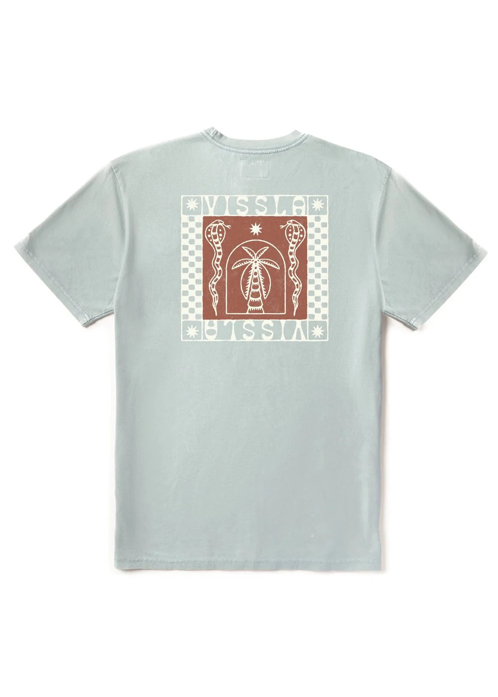 Vissla Serpents Cosmic Wash Tee - Coastal Blue