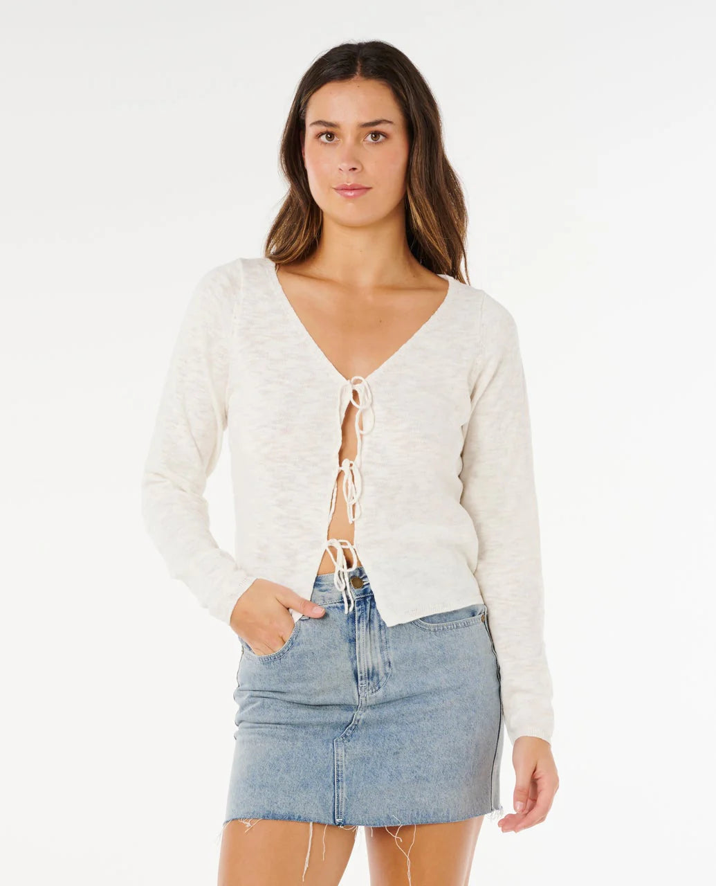Rip Curl Pacific Knit Cardigain - Bone