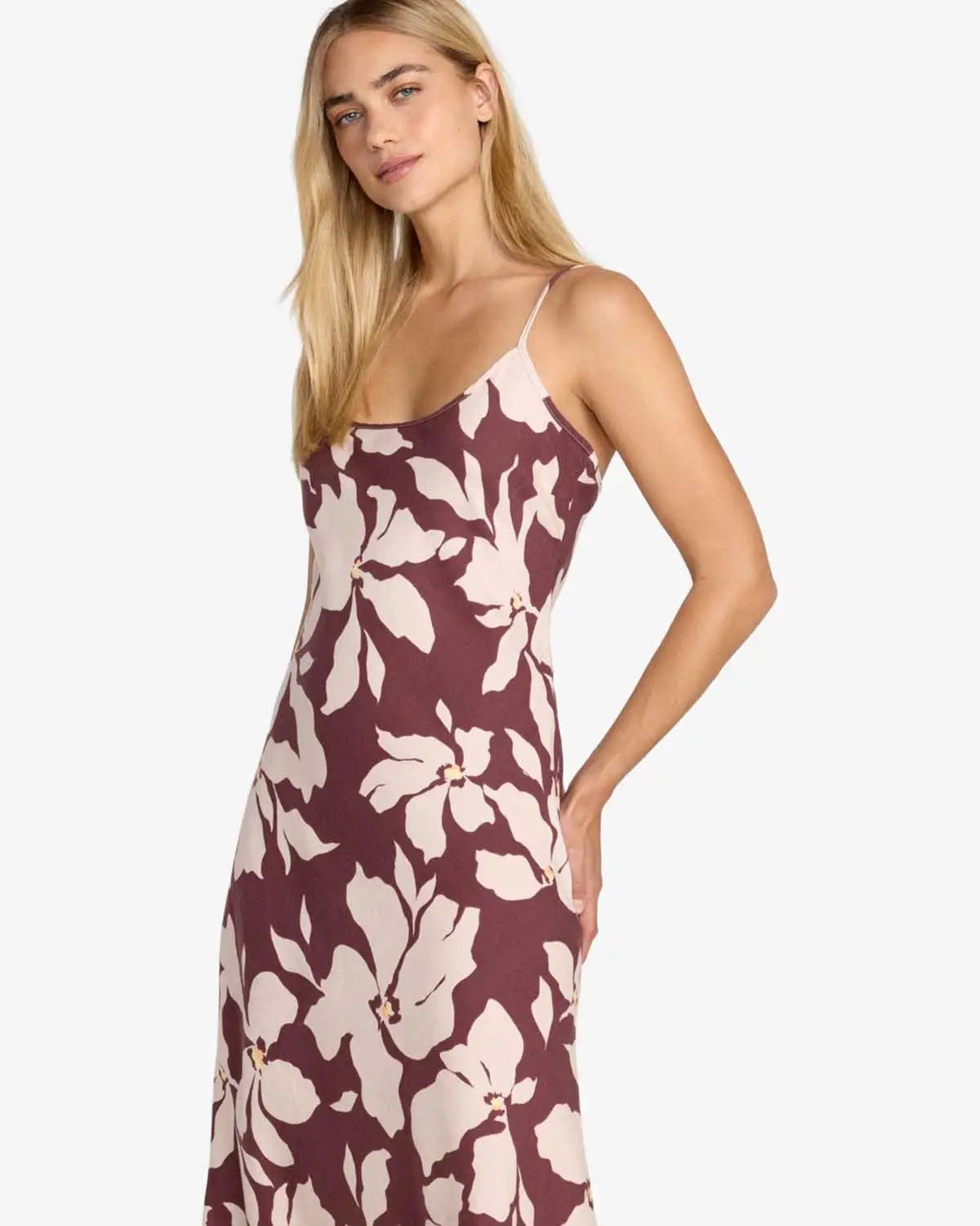 RVCA Let's Dance Slip Dress - Terra