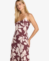 RVCA Let's Dance Slip Dress - Terra