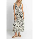 Rhythm Sundance Floral Maxi Dress - Natural