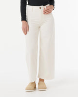 Person wearing rip curl stevie cord pants on a white background