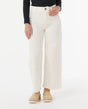 Person wearing rip curl stevie cord pants on a white background
