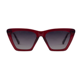 Oceanides Perse Polarised Sunglasses - Red