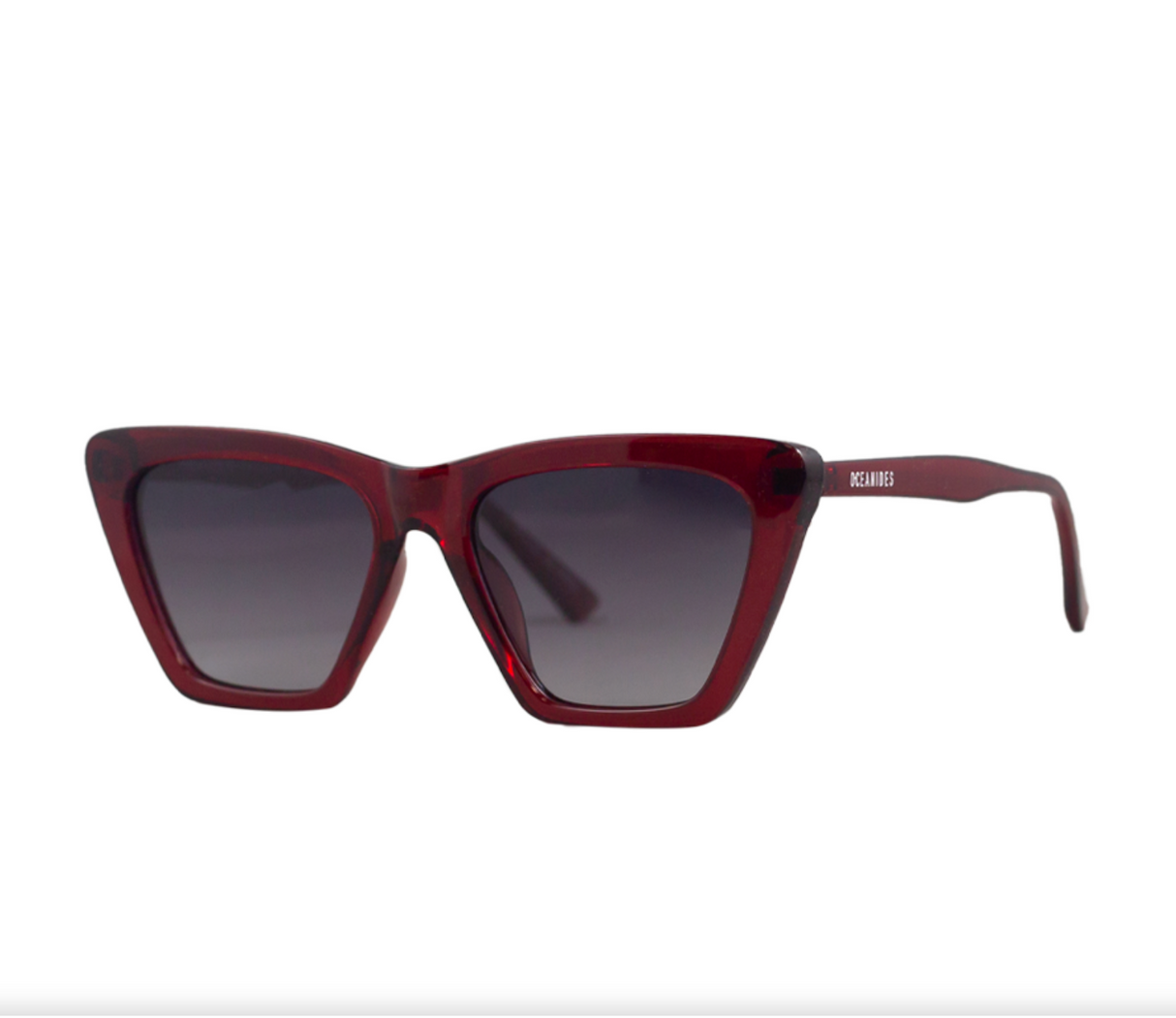 Oceanides Perse Polarised Sunglasses - Red