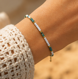 Handmade Ocean Bracelet - White