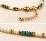 Handmade Ocean Bracelet - White