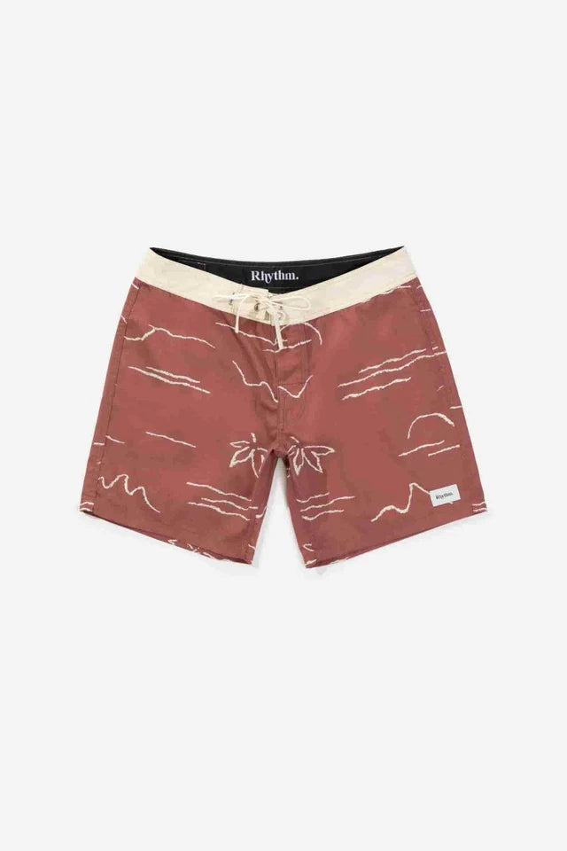 Rhythm Bays Trunk - Mineral Red