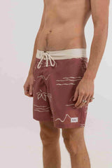 Rhythm Bays Trunk - Mineral Red