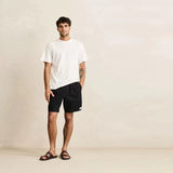 Rhythm Classic Linen Jam Short - Black