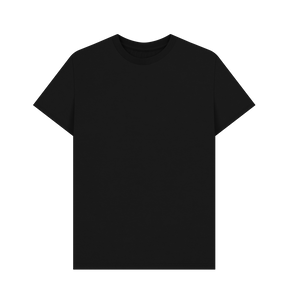 Black Printed T-shirt Front