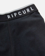 rip curl vaporcool underwear in black on a white background