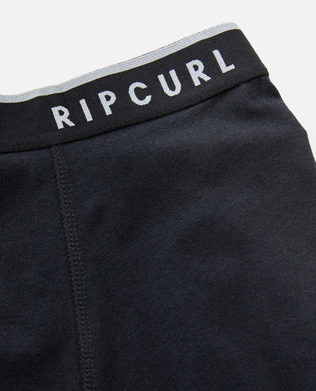 rip curl vaporcool underwear in black on a white background